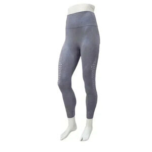 SWEAT AND MILK Ultra High Waisted Postpartum legging 25'' Gray blue Women's S
